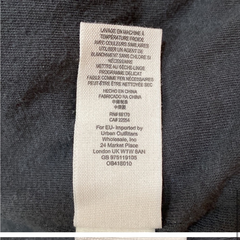 Free People Black Comb Open Waterfall Front Raw Trim Cotton Jacket Sz 6 ✌️❤️EUC‌ - Picture 13 of 16